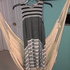 american eagle striped dress